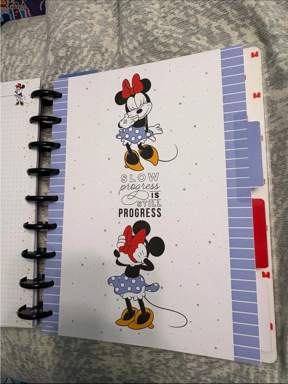 Happy Planner Classic Disney Minnie Mouse Budget Journal Disc